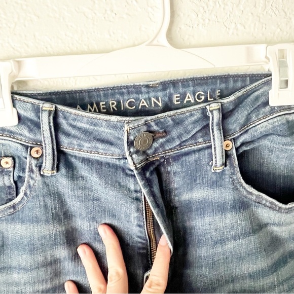 American Eagle Jeans Men's 36x32 AE AirFlex+ Original Bootcut Jeans - Picture 4 of 6